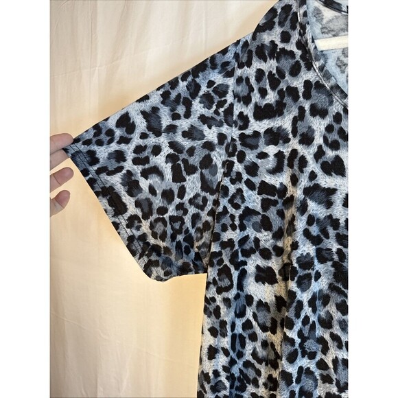 Jollie Lovin Animal Print Short Sleeve T Shirt Size 5X Preowned - Picture 6 of 10